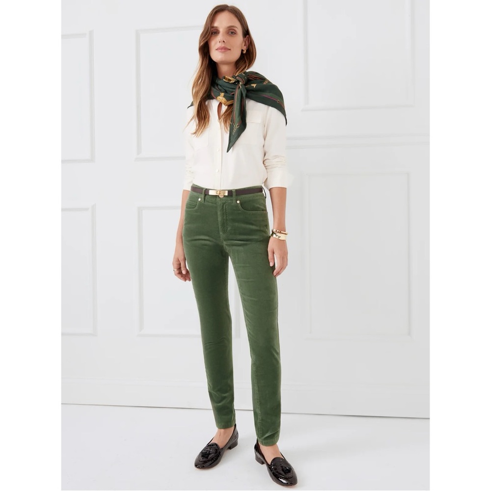 J.MCLAUGHLIN Size 8 Watson Velvet Jeans